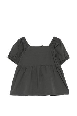 gray cotton top ZHOE & TOBIAH KIDS | RMY8367